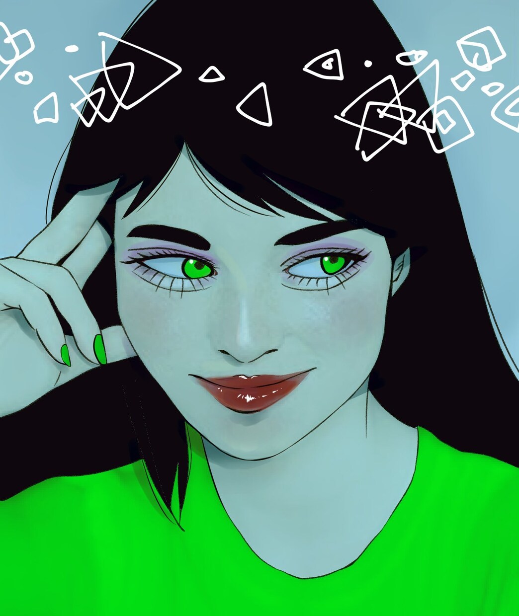 オシャレなイラスト描きます SNS、ブログのアイコンやヘッダー、挿絵、表紙など！ イメージ6