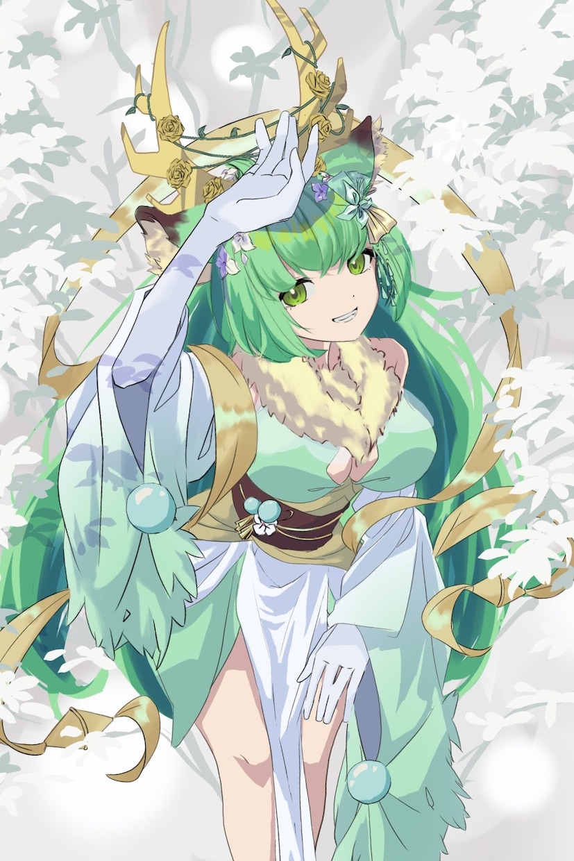 鮮やかで目を惹く一枚絵を描きます 背景つきや全身絵、男性キャラも可 イメージ9