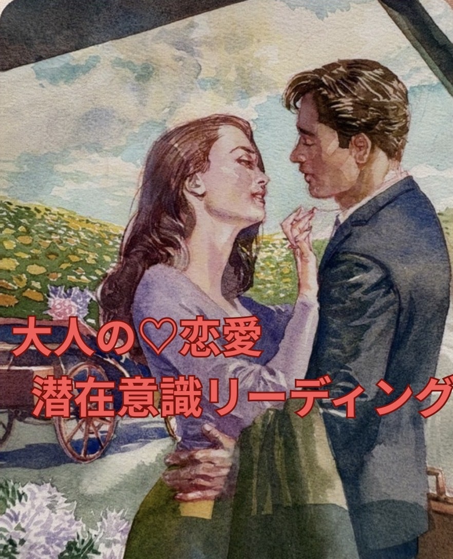 成熟した恋へ。彼の本音と2人の未来を視ます 追いかける恋から、愛される恋へ。拗れたエネルギーを解きます。 イメージ1