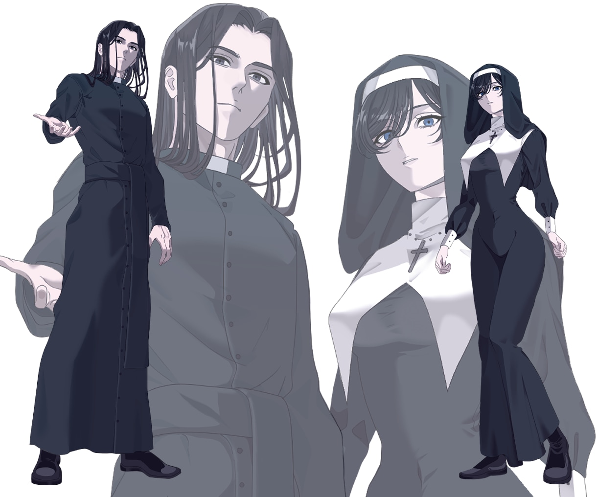 IRIAMオススメキャラがココに居る立ち絵描きます アイコン・TRPG・IRIAM・グッズ・個人鑑賞などに♪ イメージ1