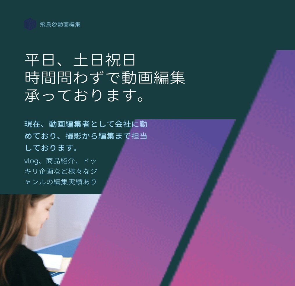 YouTube動画編集します ご新規10件まで最低価格で動画編集させていただきます。 イメージ1