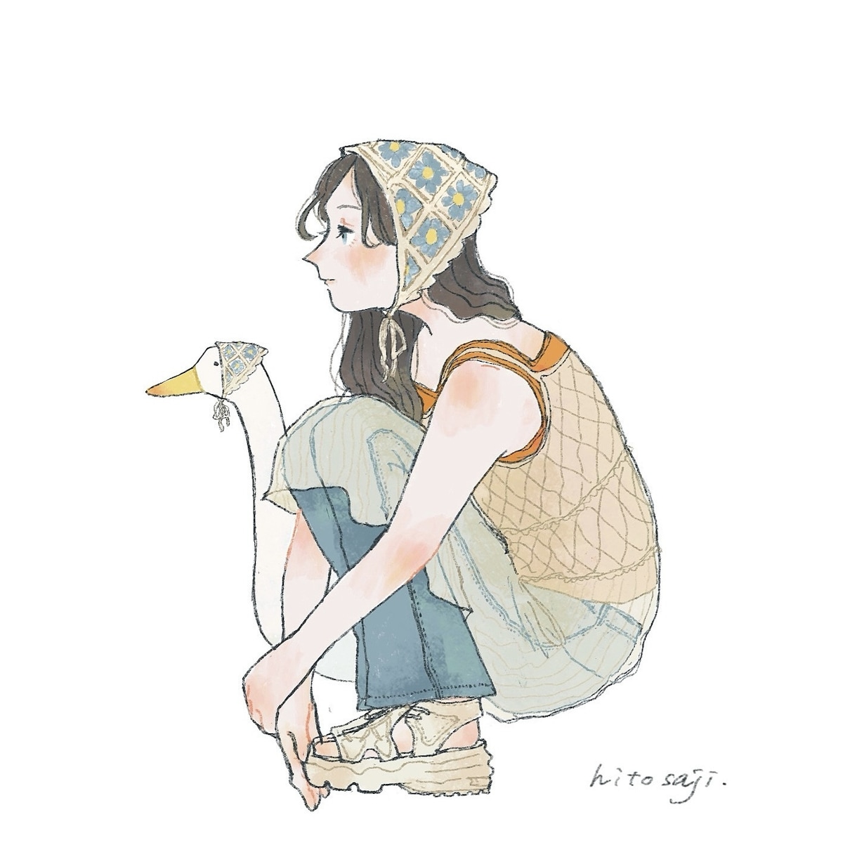 お洒落で暖かみのあるイラスト描きます 自分用に、プレゼント用に、心を込めてお届けします イメージ1