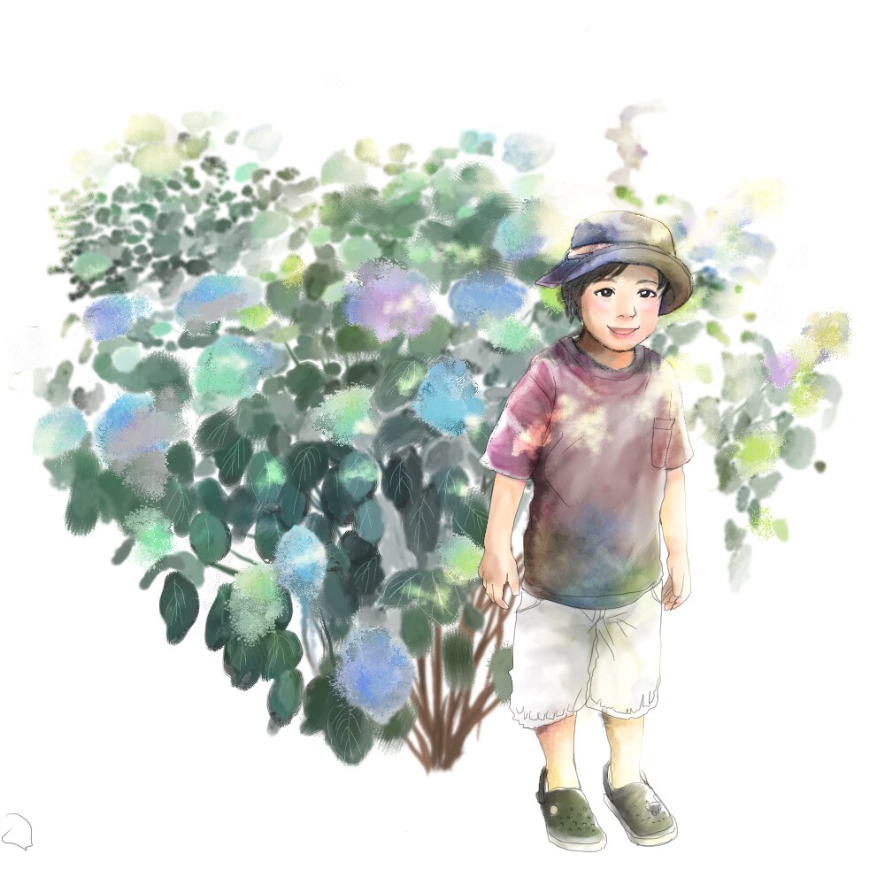 リアル水彩風似顔絵イラストお描きします 色合い柔らかな似顔絵お描きします。アイコンやプレゼントに❤︎ イメージ6