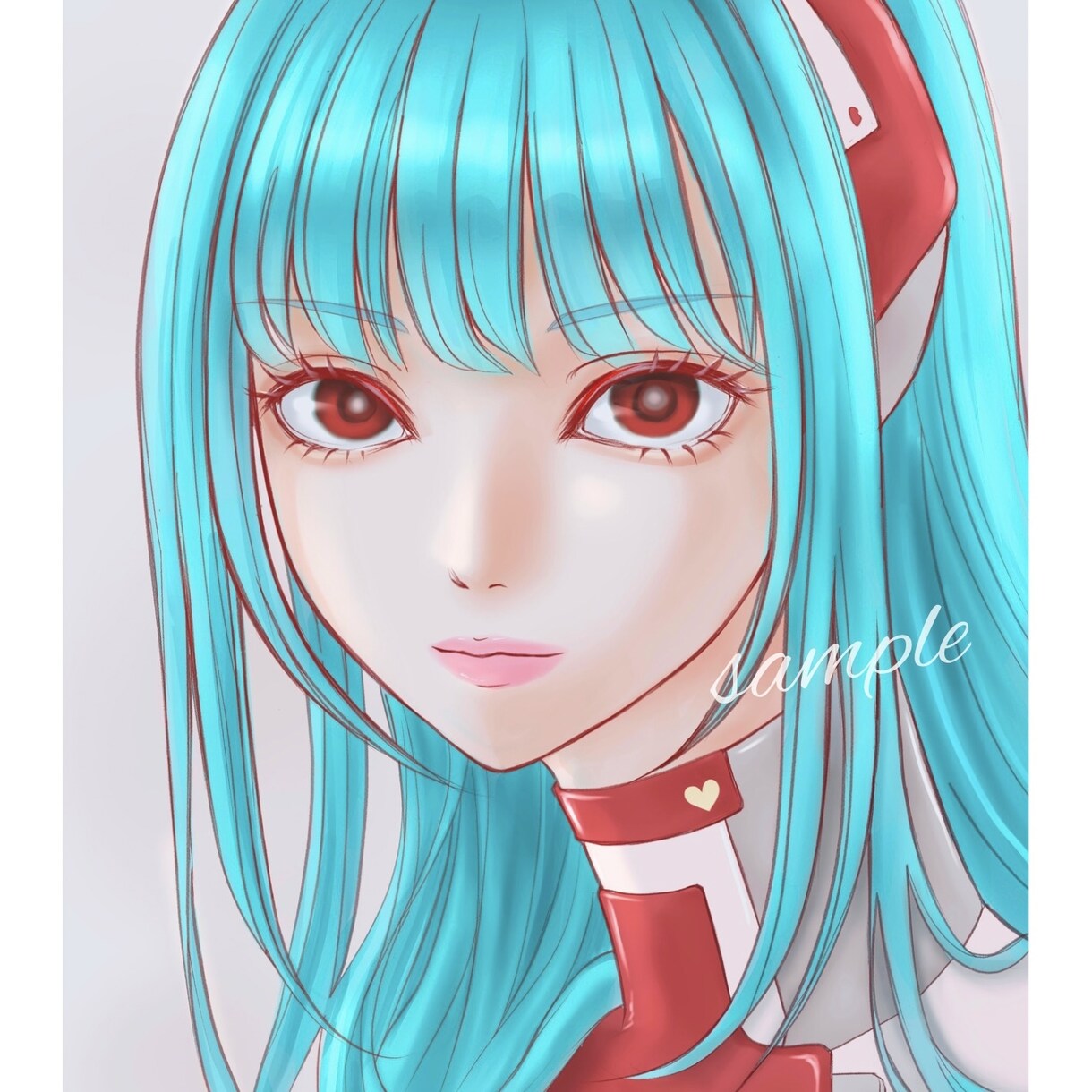 華やかで透明感ある人物イラスト描きます ⁠【限定3名様特別価格】歌ってみた・ヘッダー・アイコンに⭐︎ イメージ6