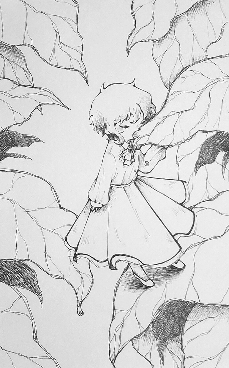 童話風のペン画を描いています ペンとインクで描く暖かい童話風のイラスト イメージ2