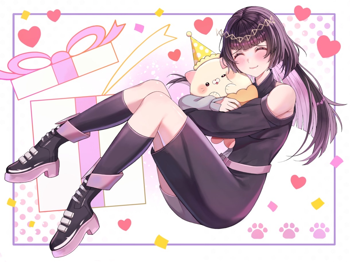 商用OK！動画用/立ち絵/グッズなどを承ります 厚塗りで、あなたの大切なキャラを丁寧に1枚絵に仕上げます！ イメージ6