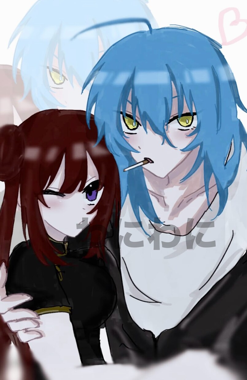 ゆる可愛い夢絵・SNSアイコン描きます やわらかい雰囲気の甘め夢絵が得意です♡ イメージ3