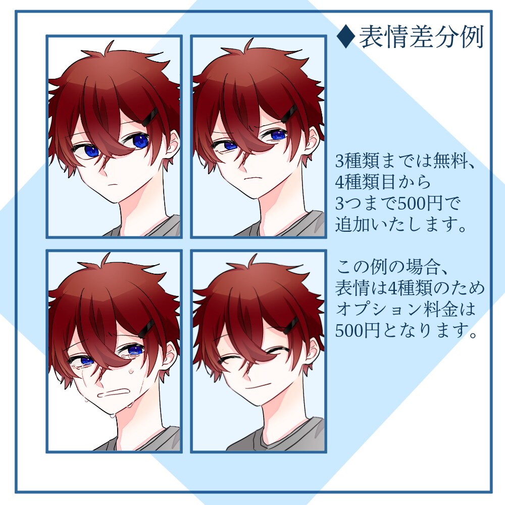 3000円で全身立ち絵描きます TRPGやゲームなど、用途に合わせてキャラクター描きます！ イメージ3