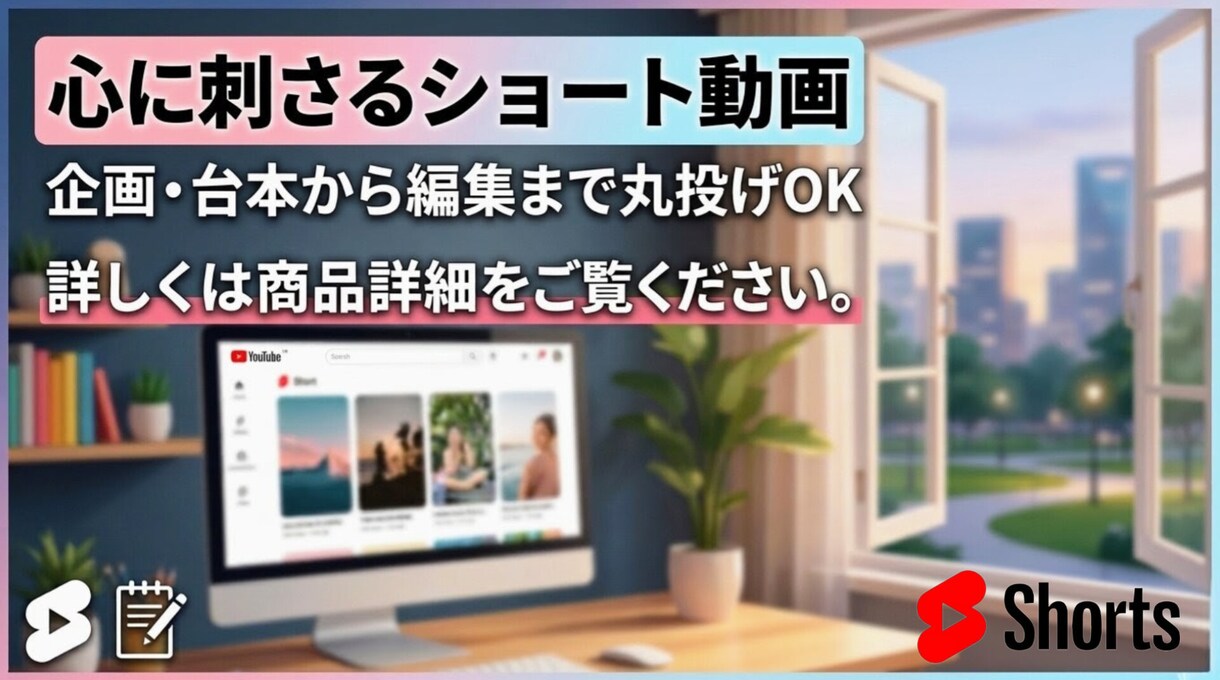 心に刺さるショート動画制作します 企画・台本から編集まで。視聴者の感情を動かす動画を届けます イメージ1