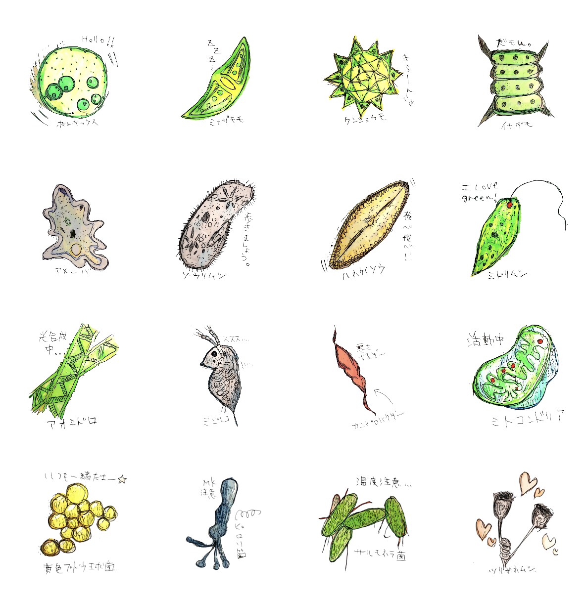 あなたが描いた手書きの絵LINEスタンプにします 紙とペン、スマホさえあればOK！！下手でもOK!! イメージ6