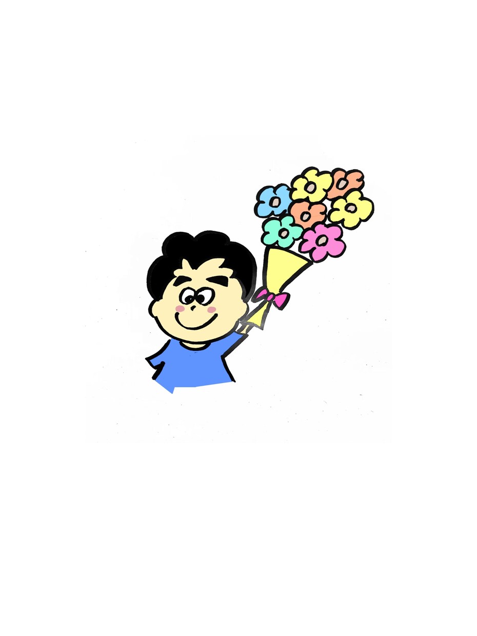 ゆるかわ食べ物キャラクター・SNSアイコンます あなたの好きな食べ物を、笑顔のキャラクターにします♪ イメージ9