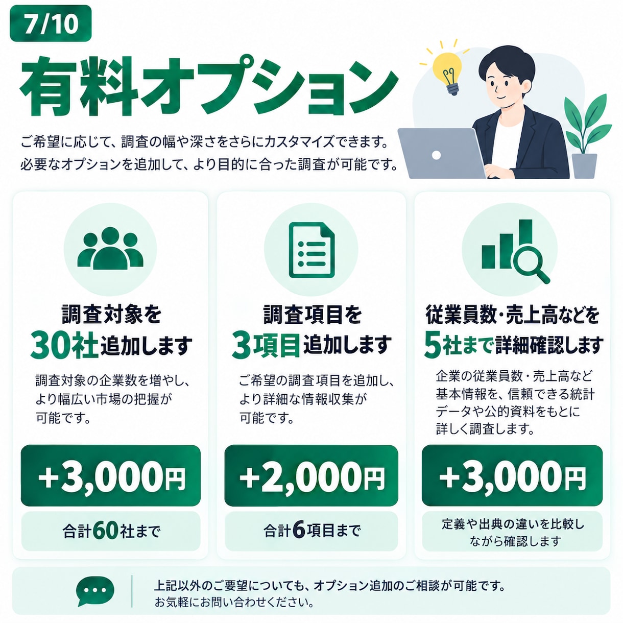 企業リストの不足情報を補完します 公式サイトを確認し、足りない企業情報を一覧に整理 イメージ7