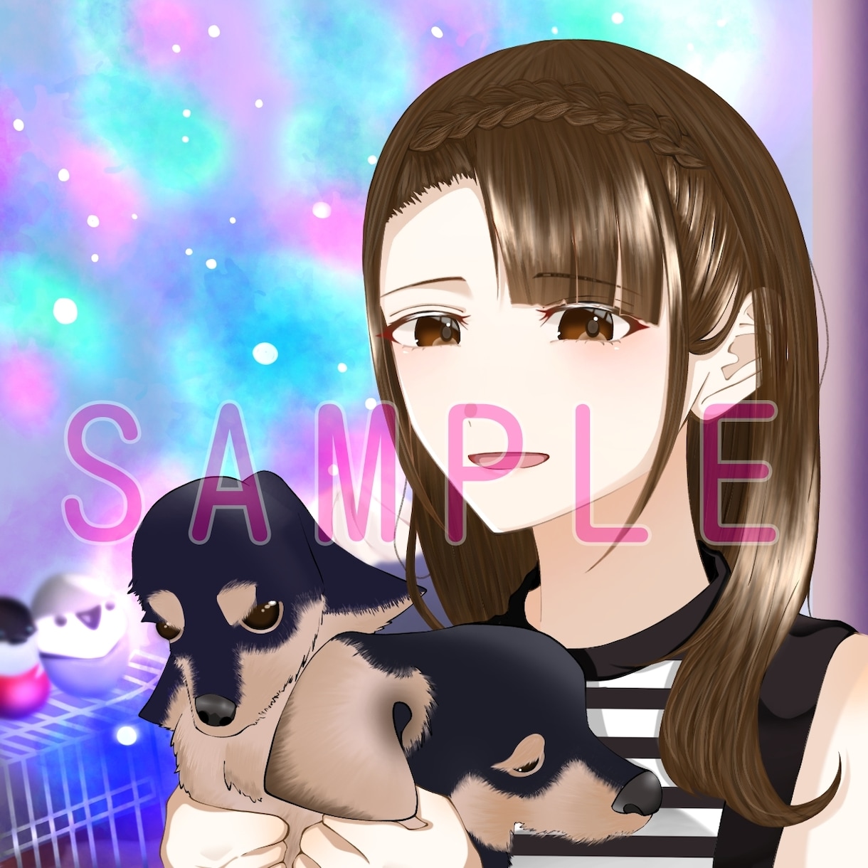 貴方に素敵なイラストをお届けします VTuber様や歌い手様必見！MVイラストやアイコンなど！ イメージ7