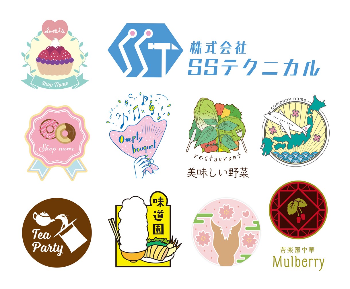 オリジナリティのあるロゴ制作します あらゆる方面からの「いい！」を表現します イメージ3