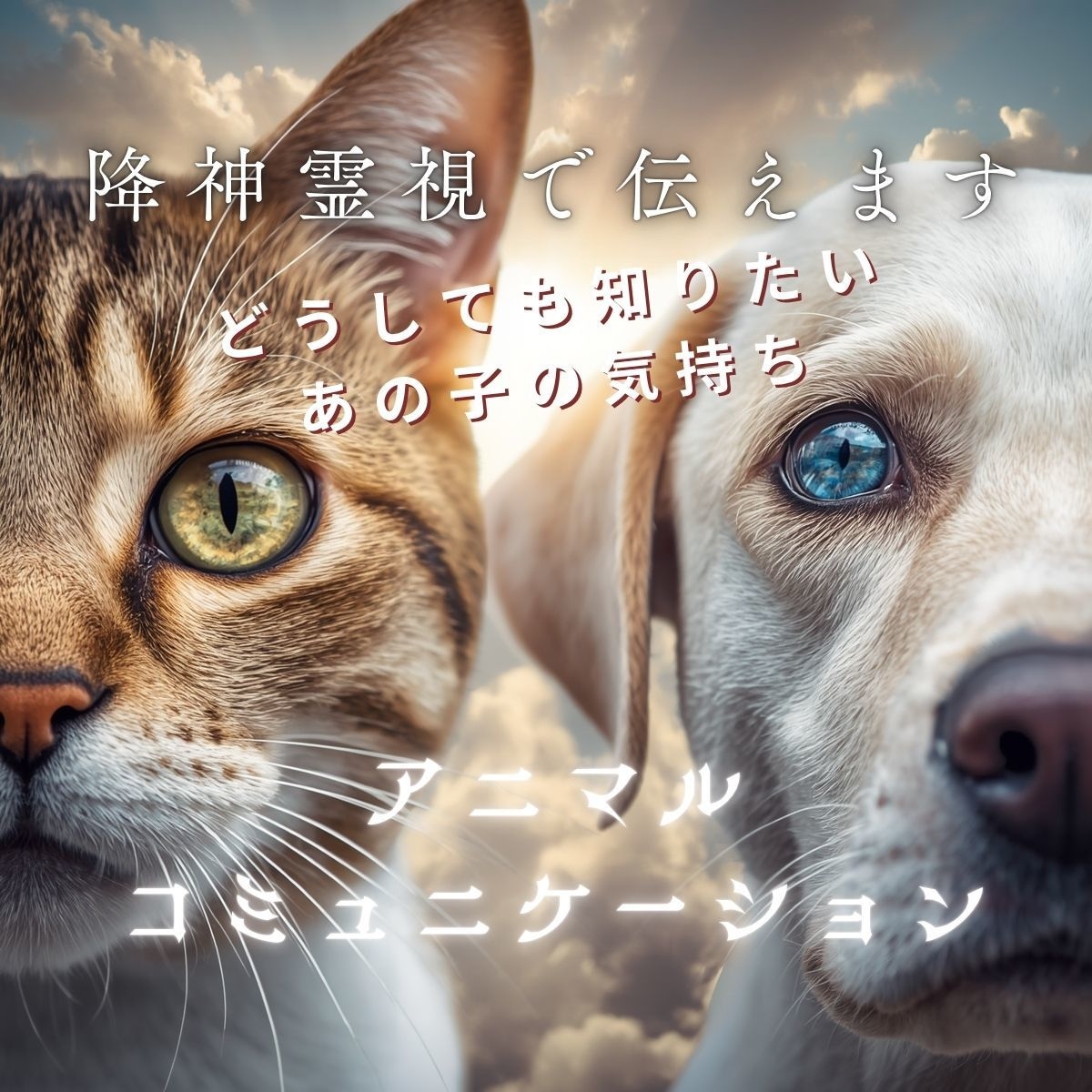 本音を聞いてみませんか？ペットの魂の声を霊視します 前世から来世まで、愛するあの子のメッセージを伝えます イメージ1