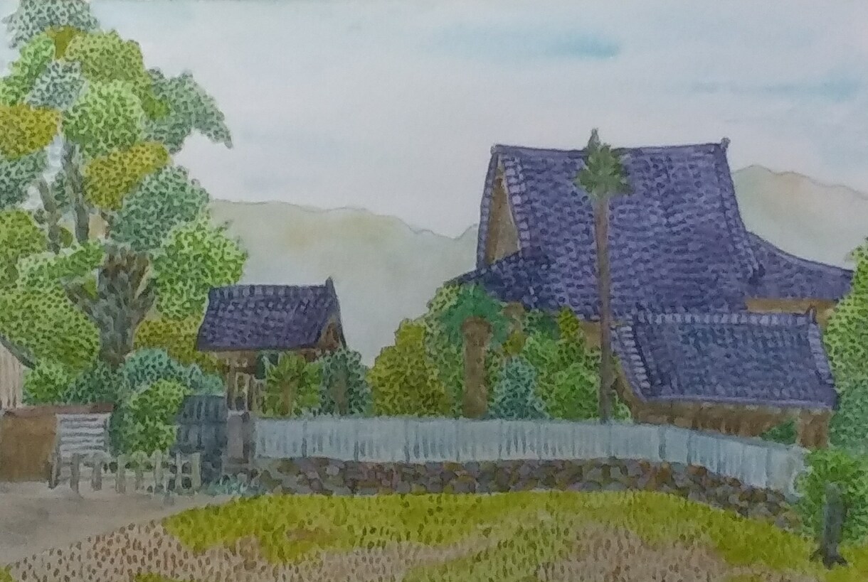 ほんわか、のんびりした水彩風景画描きます！ます 見てるだけで幸せな気分になれる風景画。 イメージ1