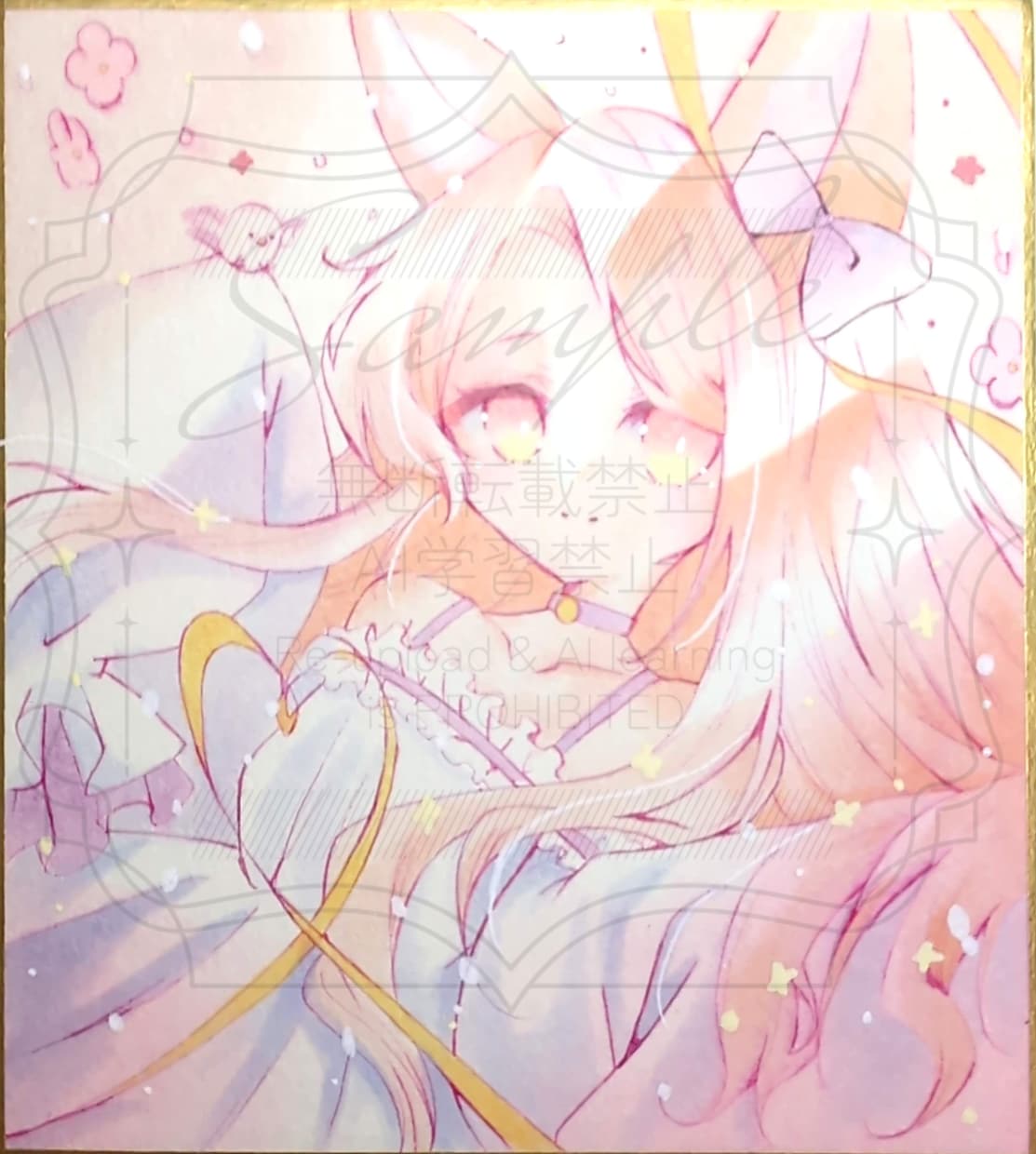 アナログでイラスト描きます フリルやレースなど可愛くメイク！ イメージ8