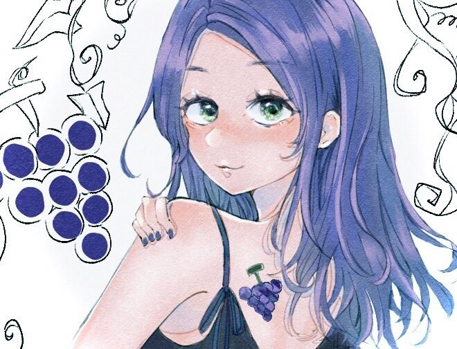 モノクロorカラーでSMS等のアイコンを制作します かっこいい〜かわいい女の子を描きます！ イメージ3