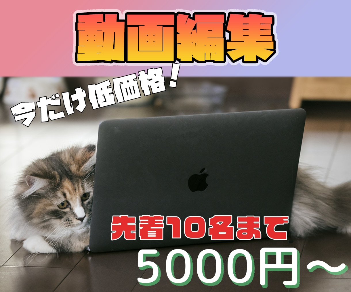 YouTubeなどの編集を代行いたします 丸投げOK！理想の動画をお届けします！ イメージ1