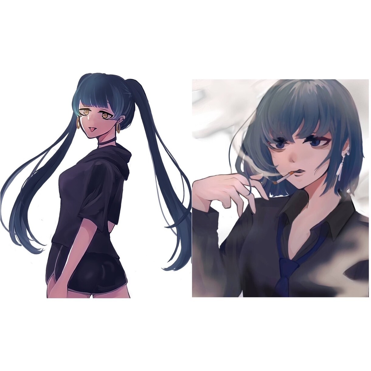 ゆるふわイラストからカッコいいイラスト作成します 貴方だけのオリジナルイラストを厚塗り風に！ イメージ4