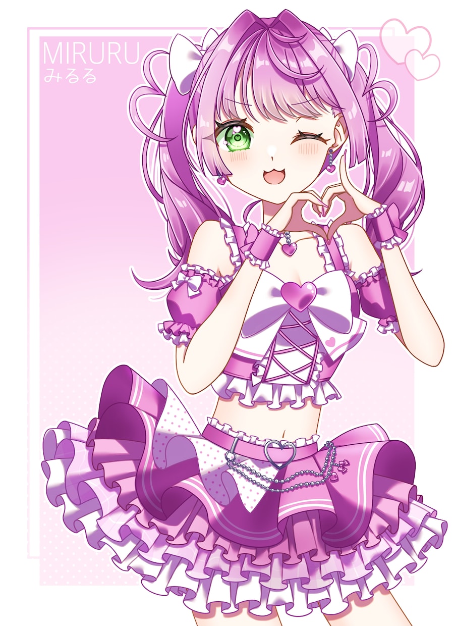 キラキラかわいいイラストお描きします 商用利用OK！透明感のあるイラストをグッズ等にも使用できます イメージ4