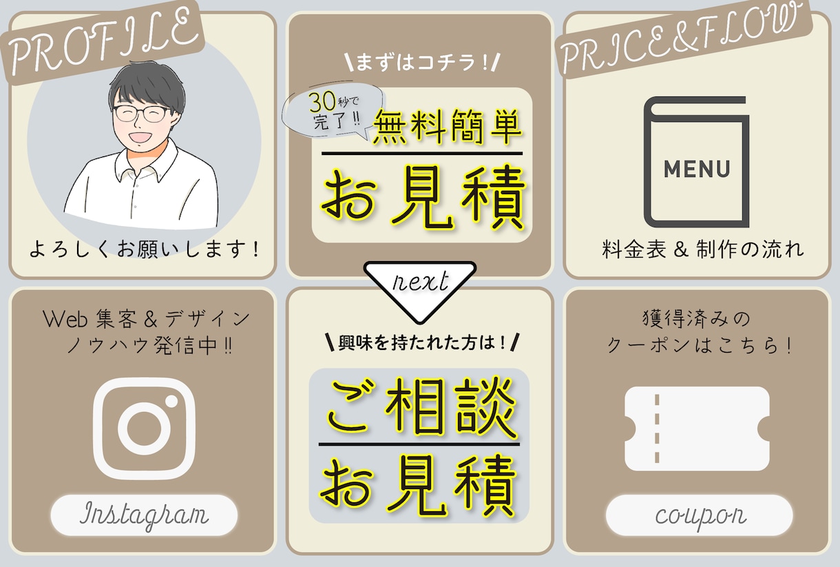 先着3名限定価格！LINE公式の初期設定代行します デザイナーがリッチメニュー等クリエイティブにこだわって制作！ イメージ4