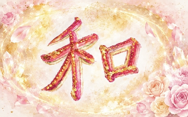 毎月届くお守り。開運の輝和文字データをお届けします チャネリングで導く月の言葉。2色の限定壁紙と御神託メッセージ イメージ7