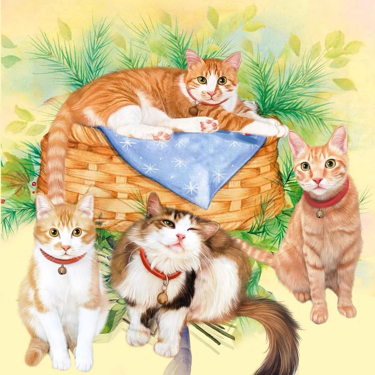 可愛いペットの写真を似顔絵に実写します 似顔絵/ペット/犬/猫/ギフト/グッズ/年賀状/イラスト イメージ4