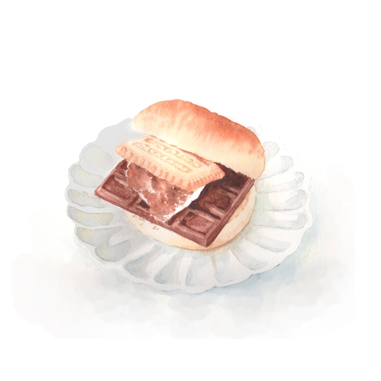 水彩画でケーキや焼き菓子のイラストを描きます 〜丁寧なヒアリング〜　温かく優しいタッチが得意です♪ イメージ3