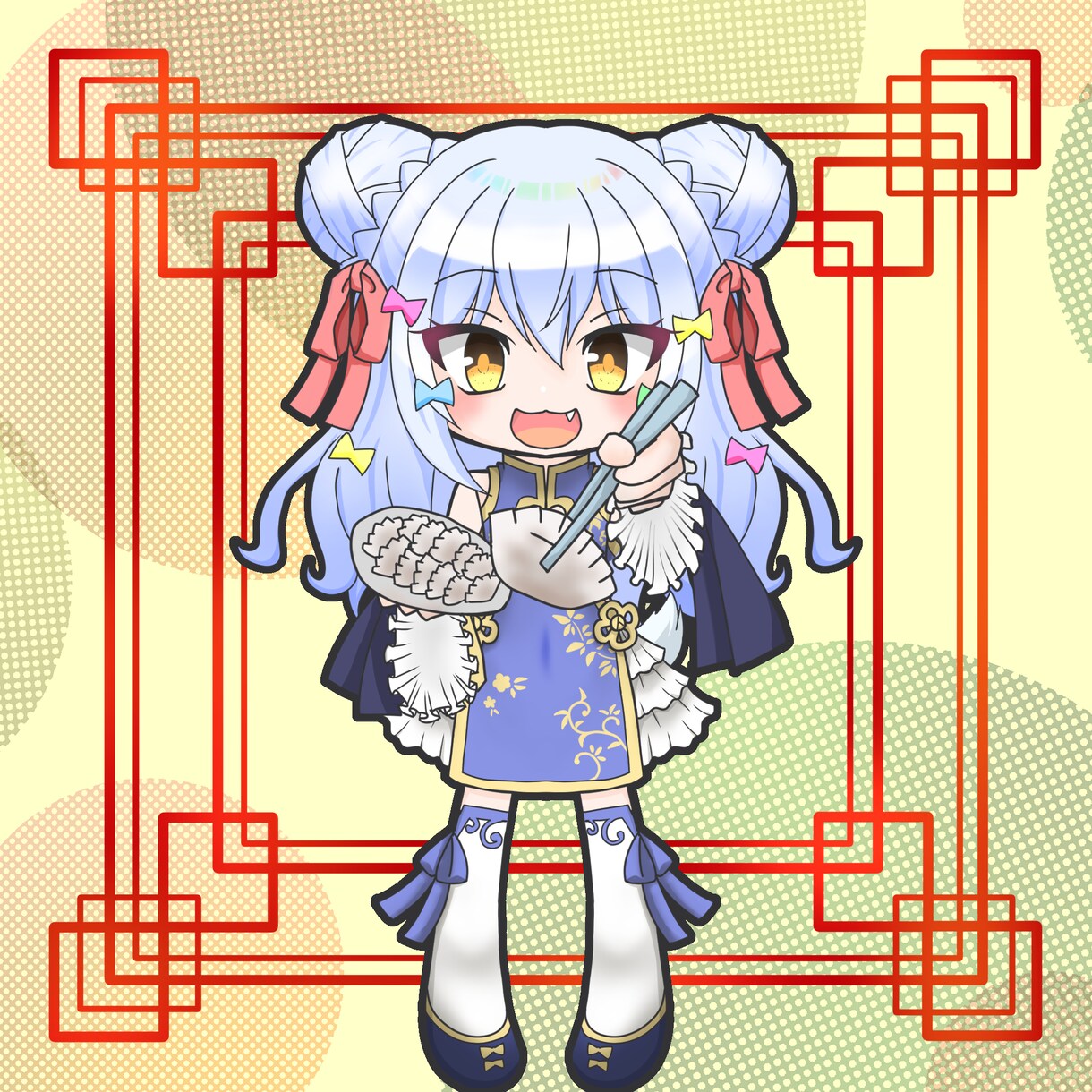 かわいいSDキャラ作成しますます 有料オプションにて商用利用OK、GIF対応します イメージ4