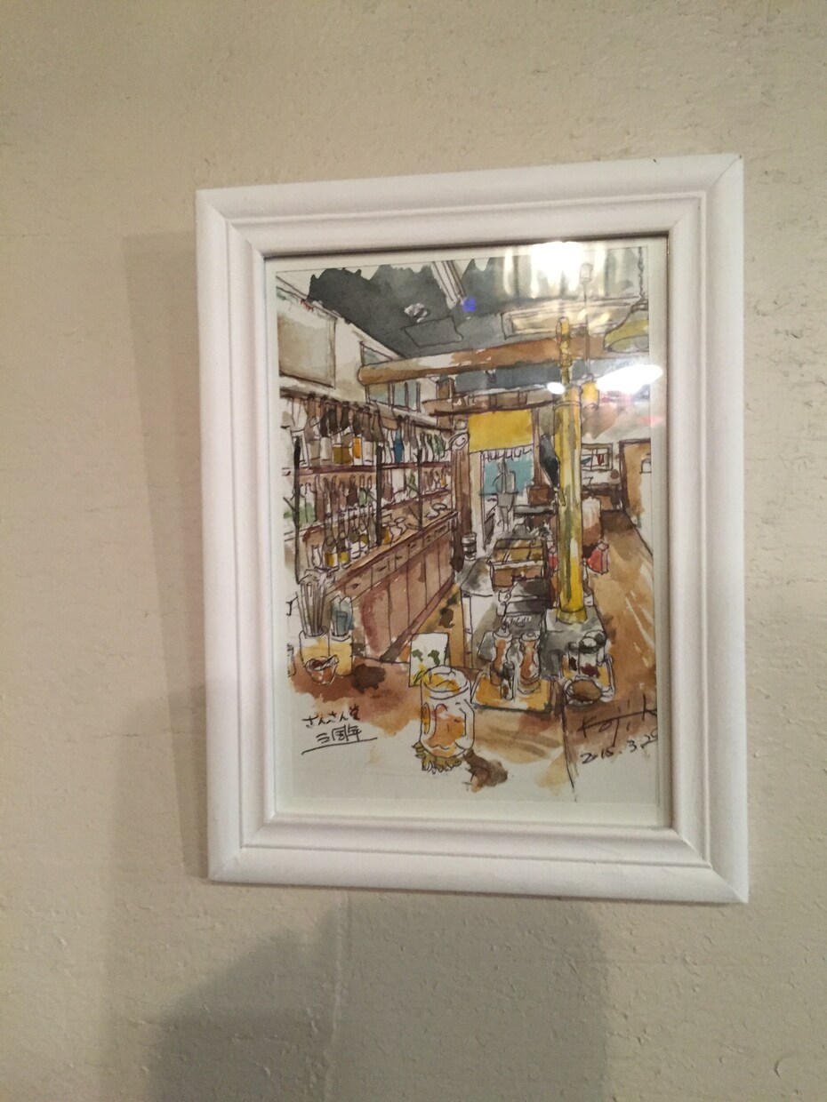 お店の似顔絵（水彩画）描きます お店の開店記念にいかがですか！ イメージ1