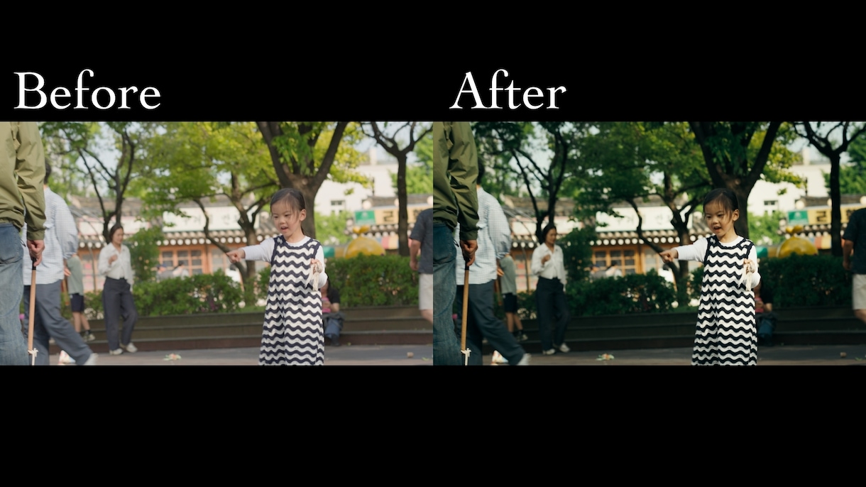 あなたの映像をプロ品質にカラーグレーディングします 映画・MV・広告など、作品に合わせた色とルックを制作します イメージ3
