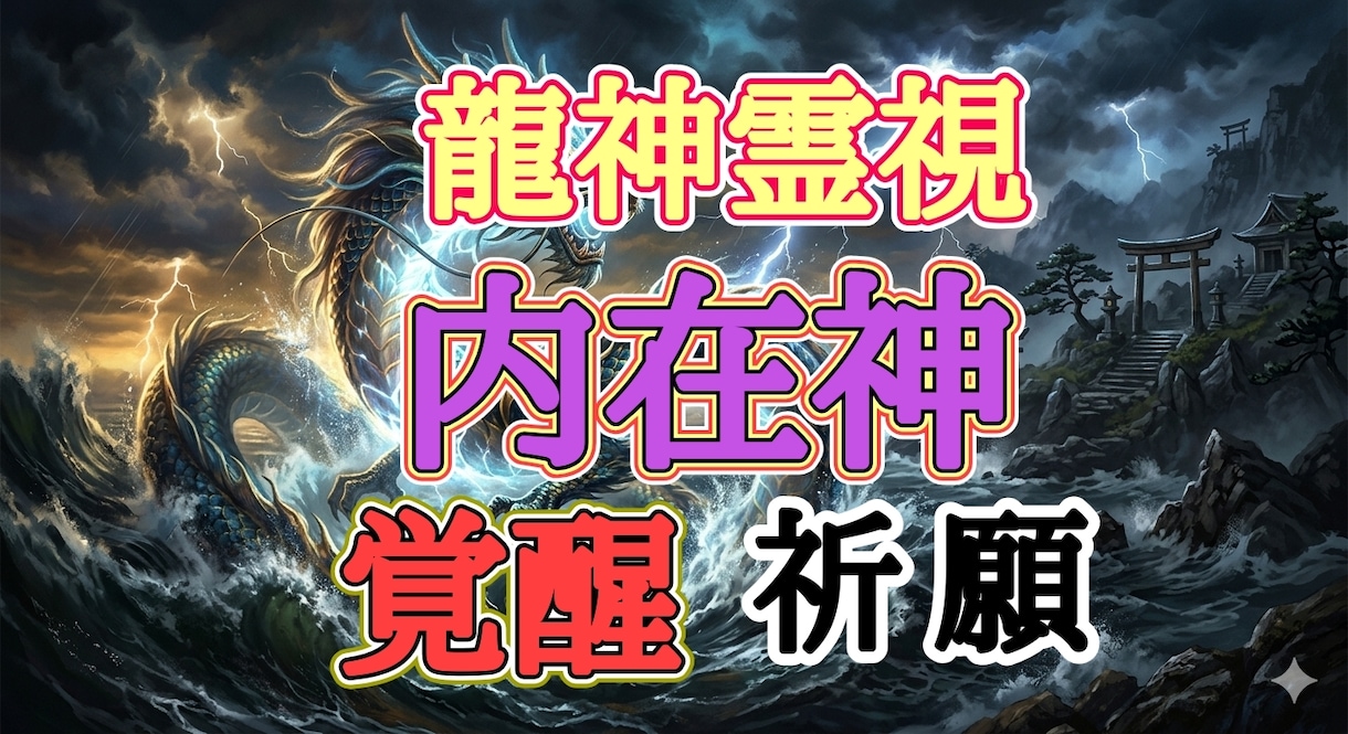 バサラが内在神覚醒を祈願&鑑定します 貴方の内在神を輝かせる為の祈願と四柱推命と龍神による鑑定付き イメージ1
