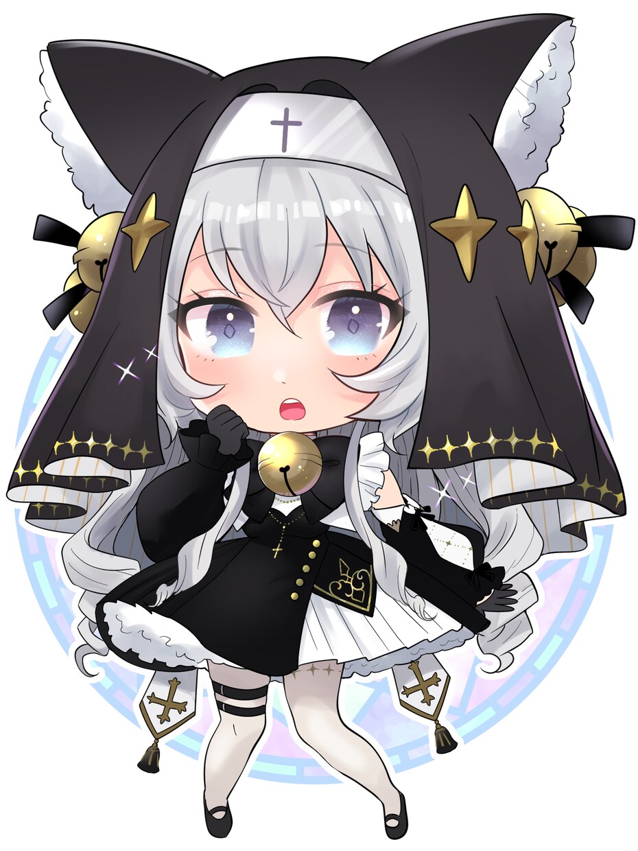 SDキャラ(ミニキャラ)描きます 可愛くキラキラしたSDキャラクター(ミニキャラ)お描きします イメージ1