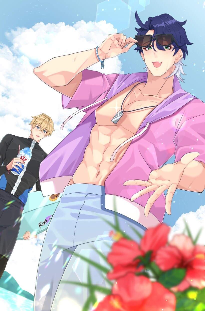 一枚絵/IRIAM・TRPG立ち絵など描きます 販売納品実績有り！綺麗な線画で綺麗な着色丁寧な仕事！ イメージ10