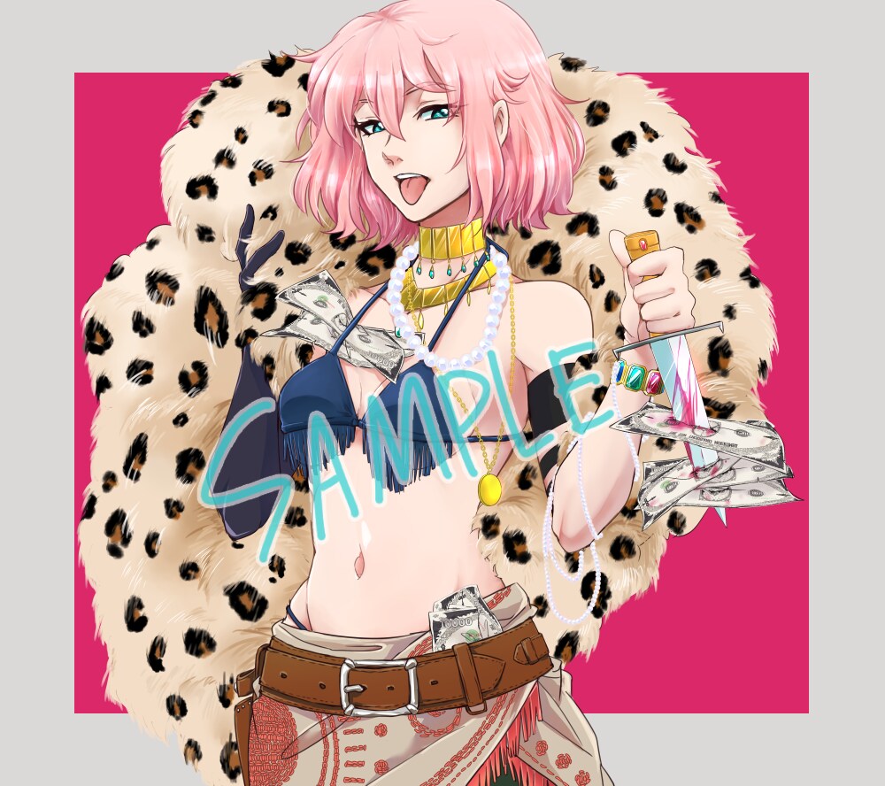 美人系キャライラスト制作いたします アイコン、挿絵・表紙、観賞用など幅広く利用可能です！ イメージ2