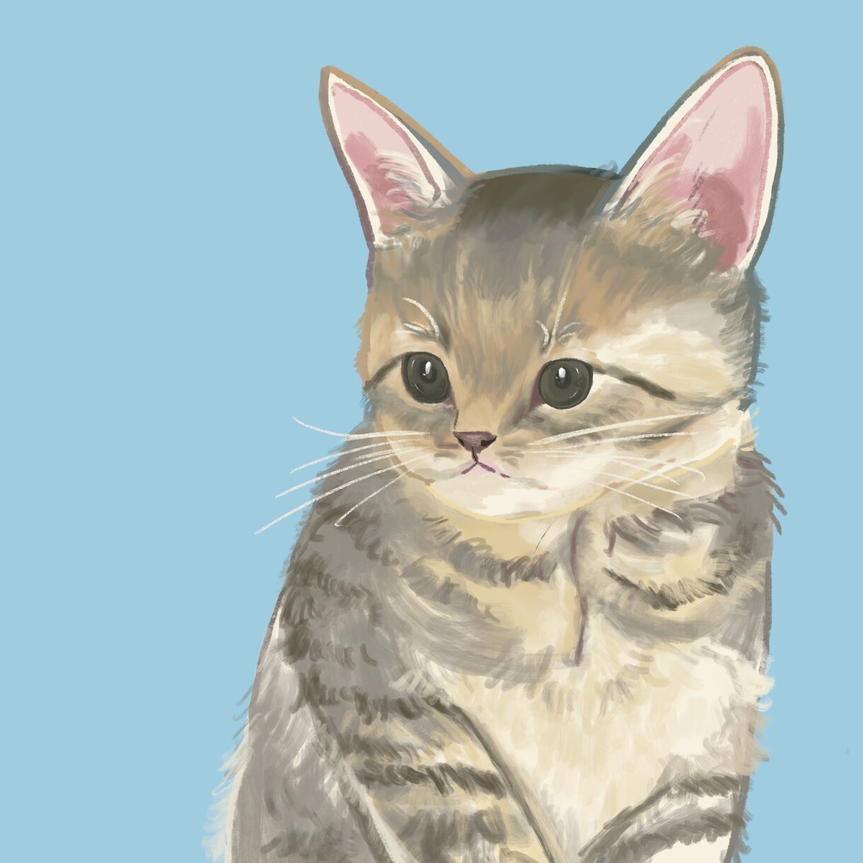 SNSアイコンにも！ペットの似顔絵可愛く描きます SNS・贈り物・グッズ作成などに使いやすい優しいタッチ イメージ2