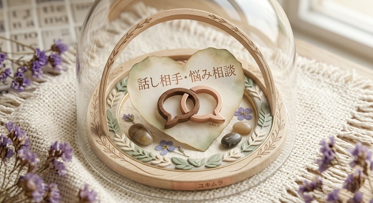 創作の悩みや日常の雑談まで！優しくお話お聞きします 否定せず丁寧に寄り添います。作業のお供や気軽な雑談大歓迎です イメージ1