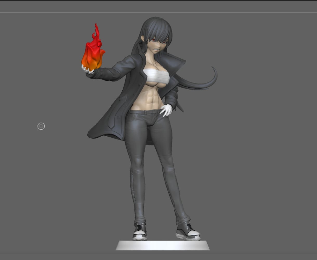 3Dプリンタ用のフィギュアデータ作ります 3Dプリンタで印刷する用のフィギュアデータを作ります イメージ5