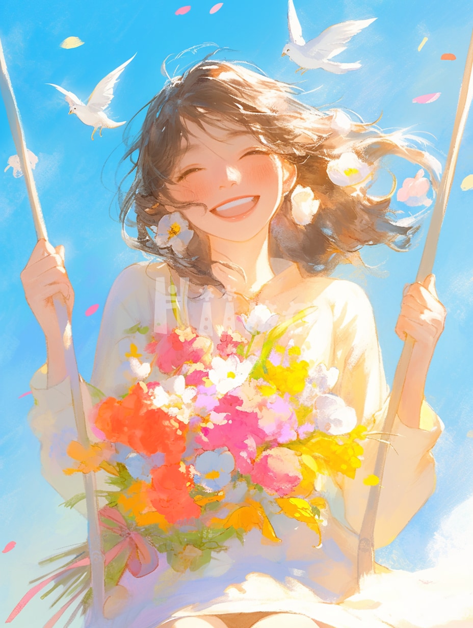 共感覚で感じた“あなたの色”を花束artで届けます お名前から感じ取った“あなたの色”をAIartでお届けします イメージ7