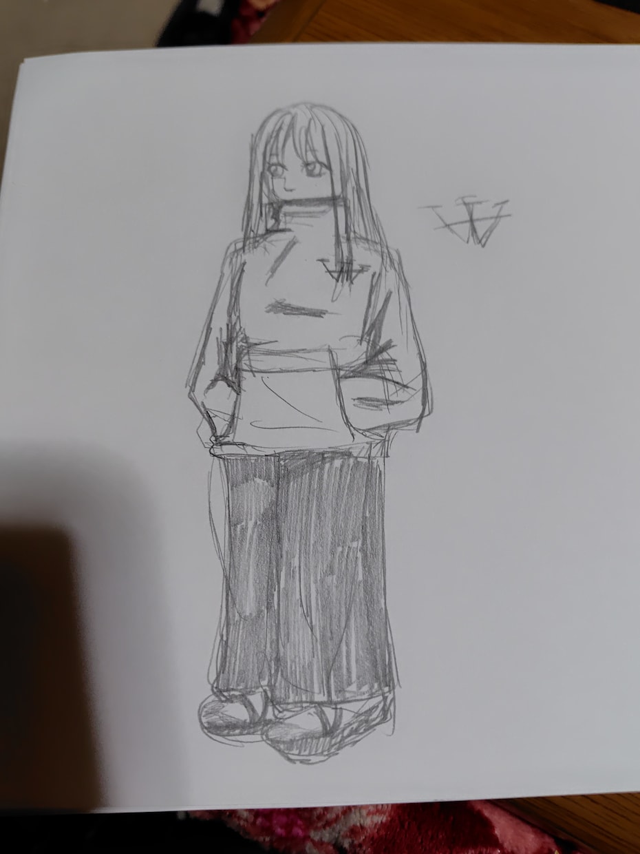 手書きイラスト、人物、アイコン作成します “好き”と思える、ラフかわイラストをお届けします。 イメージ4