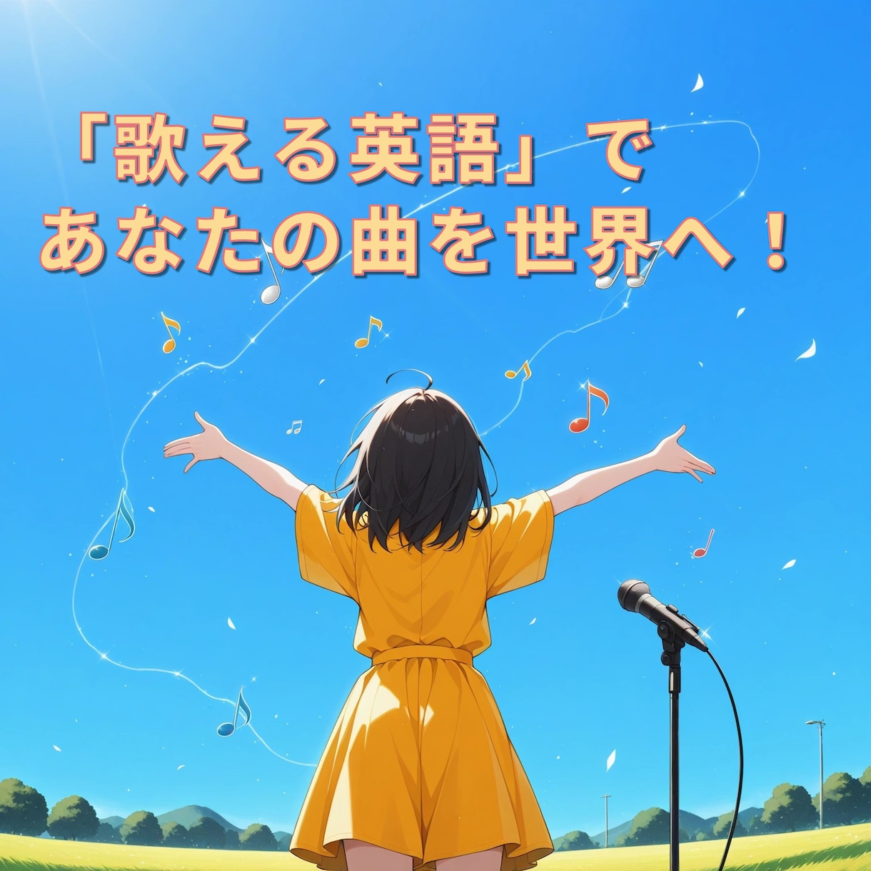 あなたの歌詞を英訳します 歌える英語であなたの曲を世界へ イメージ1