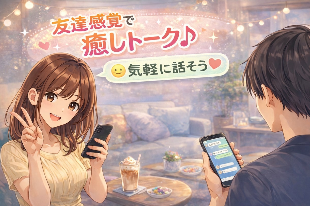 友達みたいに2日間、ゆるっとチャットします 〜時間不定期・気軽にどうぞ！〜 イメージ1
