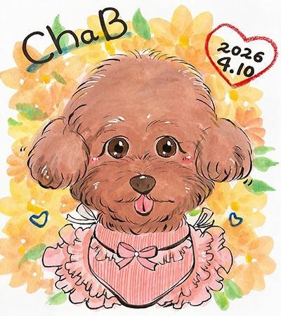 大切なペットの似顔絵お描きします ・ペットの成長記録や、亡くなった子との思い出に。 イメージ1
