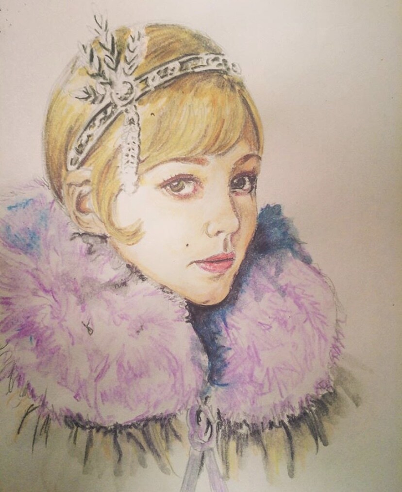 水彩色鉛筆で大切な方、ペットの似顔絵描きます アイコン、お祝い、思い出、記念日にどうぞ イメージ5