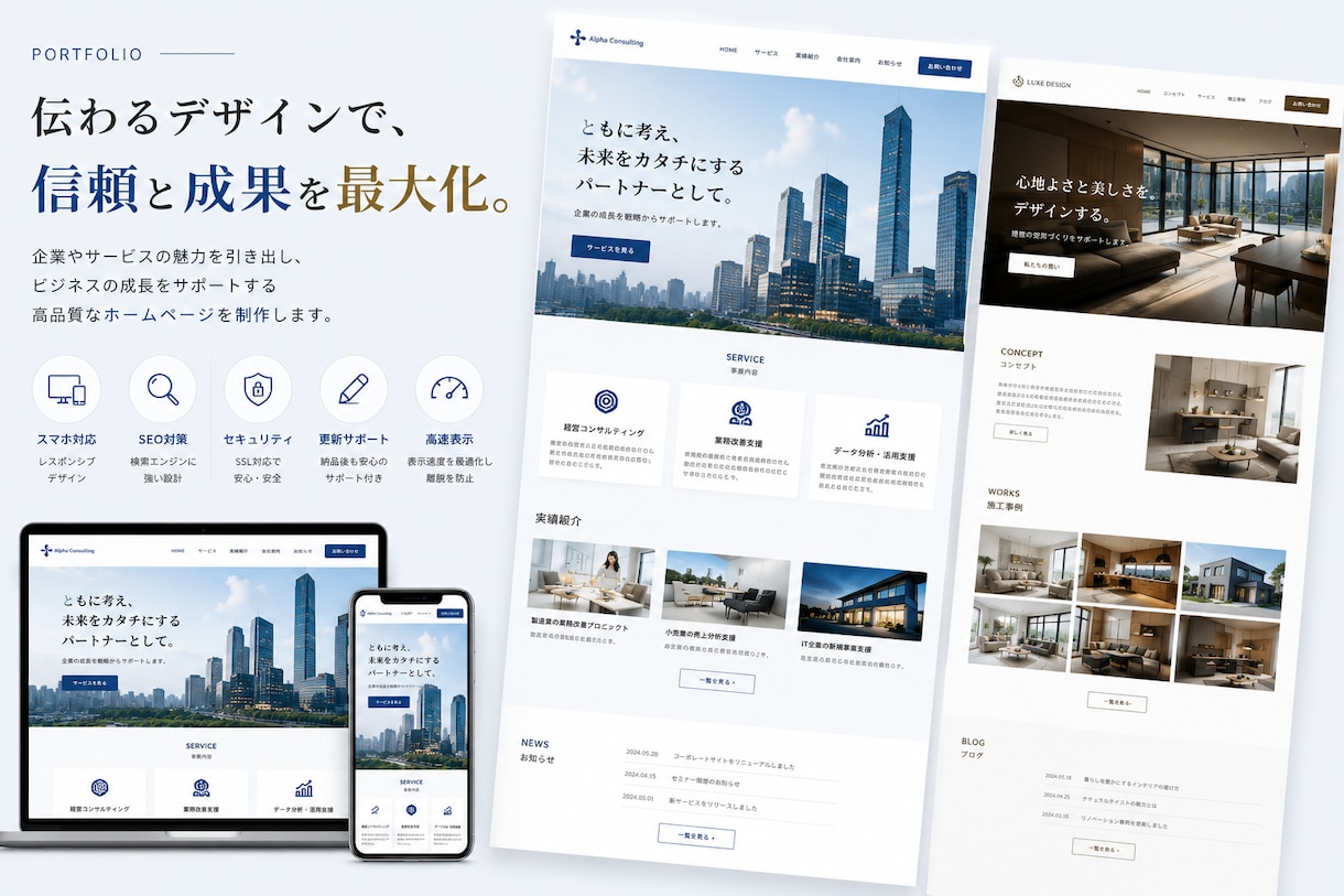 WordPressでサイトを制作・修正いたします 営業目線で、成果につながるWebサイトへ！ イメージ3