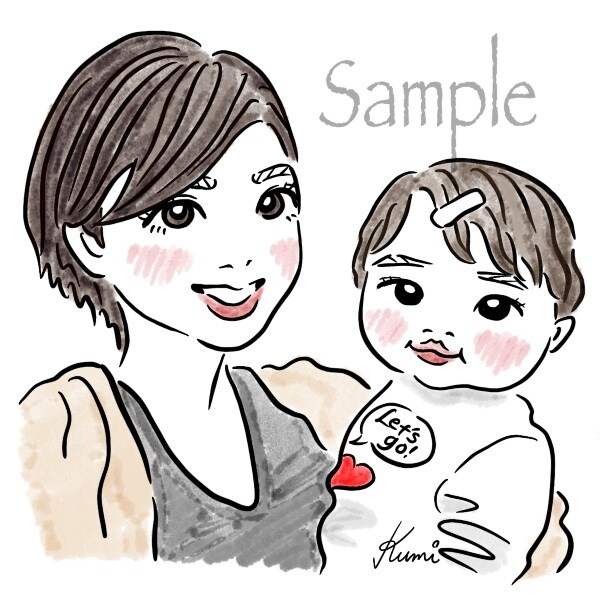 おしゃれでシンプルな似顔絵イラストをお描きします SNSアイコンや名刺にも使える★（商用オプション対応） イメージ2