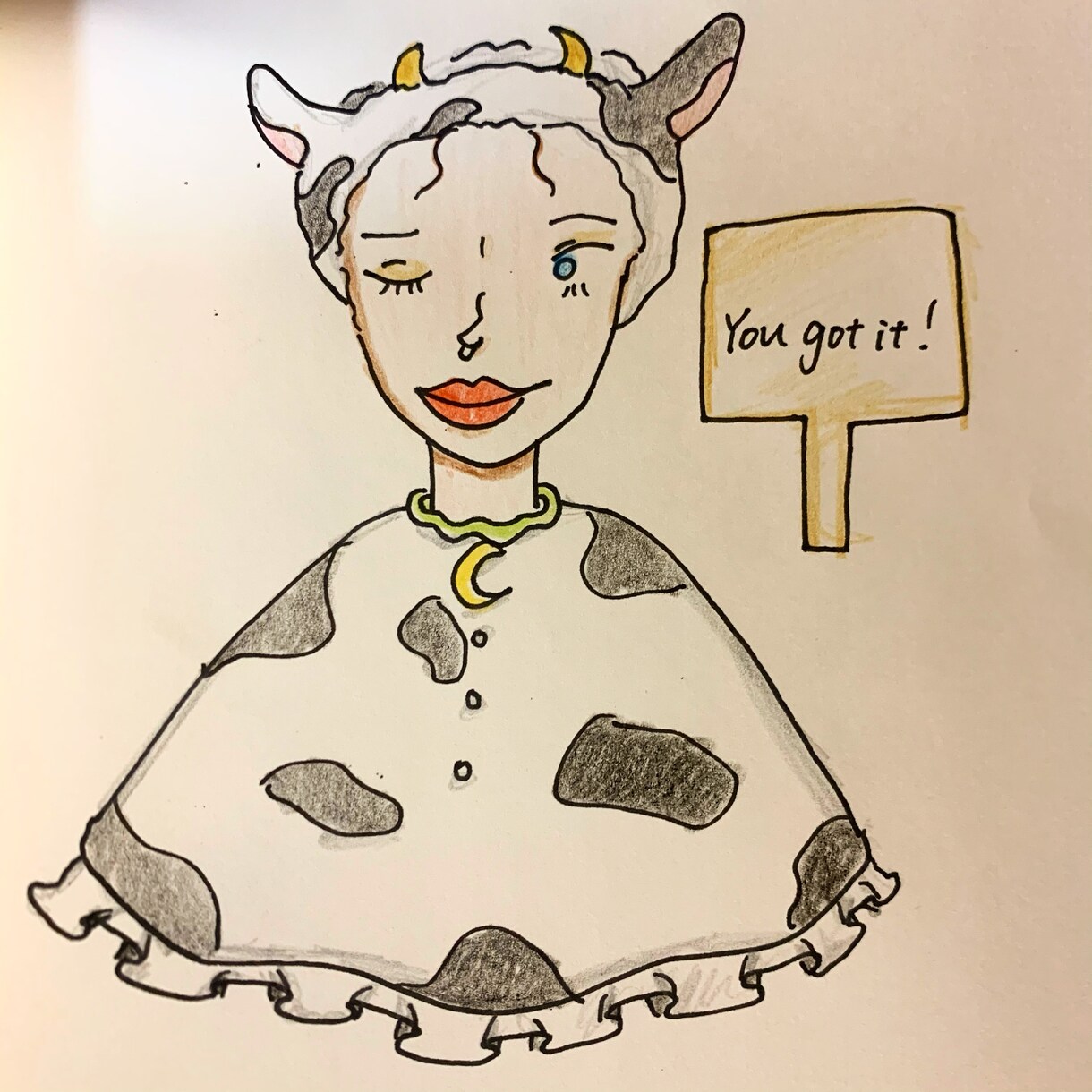 ポップな人を描きます アメリカンでポップレトロな人たち イメージ4