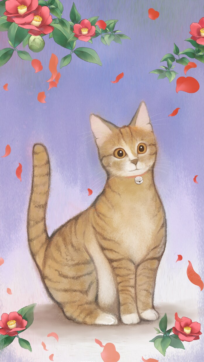 油絵風特化！あなたのペットを油絵風に描きます 【油絵風×猫】どんな毛色、ポーズでも愛猫をかわいく描きます イメージ5