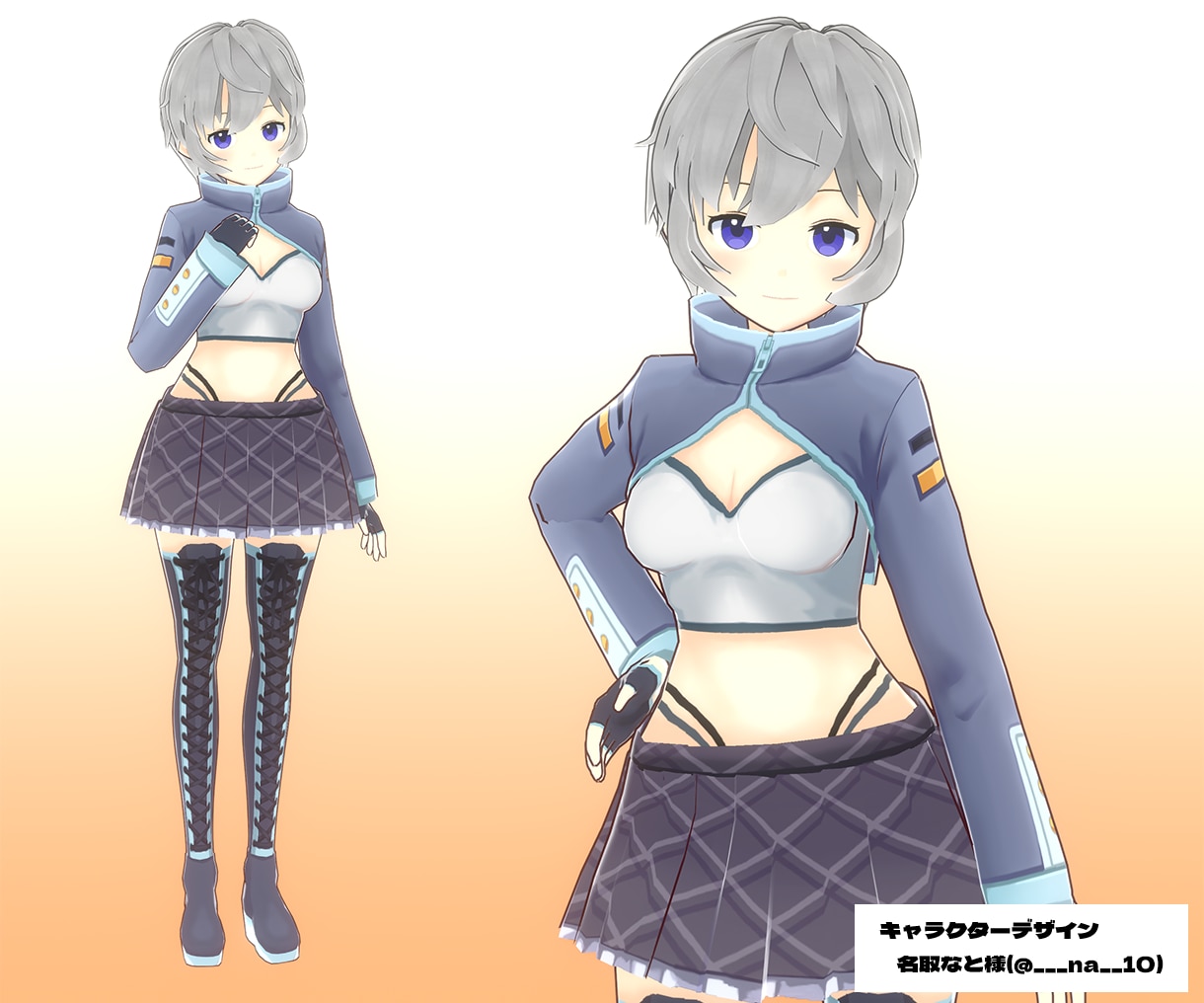VTuber３Dキャラクター制作します VRoid製3Dモデルです。配信活動等でご利用できます。 イメージ5